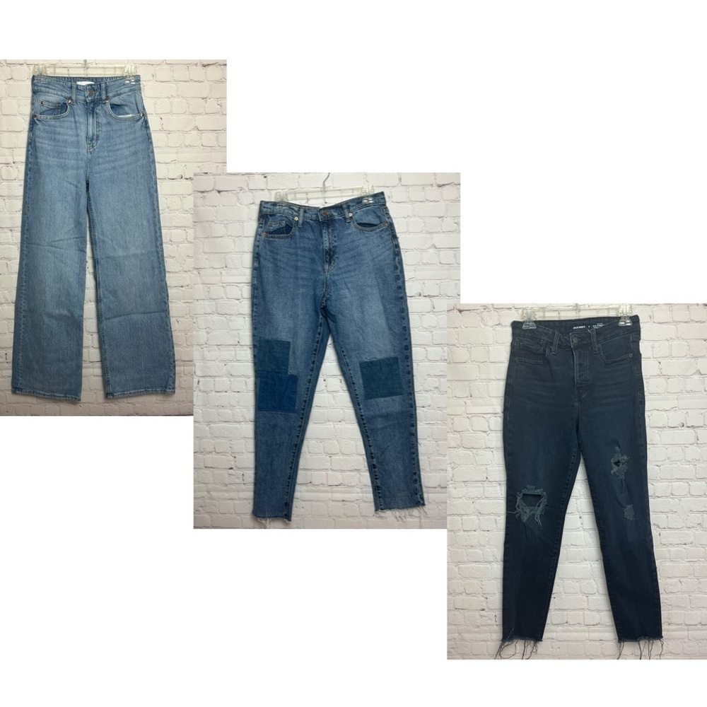 THREE Pairs of Size 2 Jeans